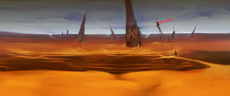 Illustration for article titled Concept Art From Guild Wars, Halo and Beyond